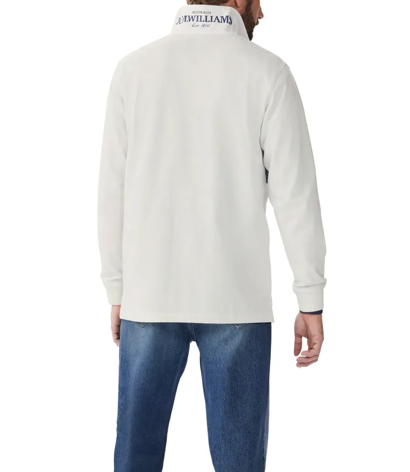 RM Williams Buck Rugby White Blue-3